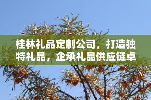桂林礼品定制公司，打造独特礼品，企承礼品供应链卓越服务